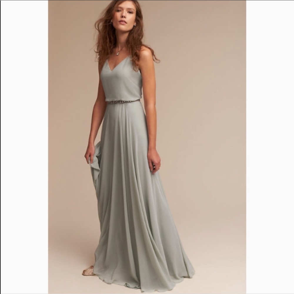 Inesse Dress - BHLDN (Morning Mist)